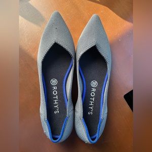 Womens size 10 Rothy’s “The Point” shoes EUC